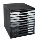 Module de classement Modulo Shades of Grey 10 tiroirs fermés Gris