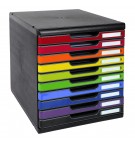 Module de classement Modulo Iderama 10 tiroirs fermés Arlequin