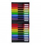 Module de classement Modulo Iderama 10 tiroirs fermés Arlequin