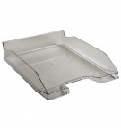 Corbeille à courrier Combo Midi Office Gris transparent