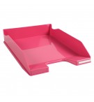 Corbeille à courrier Combo Midi Iderama Framboise brillant