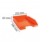 Corbeille à courrier Combo Midi Iderama Orange brillant