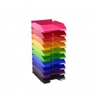 Corbeille à courrier Combo Midi Iderama Orange brillant