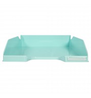 Corbeille à courrier Combo Midi Aquarel Vert pastel