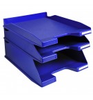 Corbeille à courrier Combo Maxi Office Bleu nuit