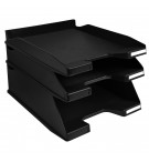 Corbeille à courrier Combo Maxi Ecoblack Noir