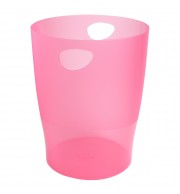 Corbeille-à-papier Ecobin Linicolor Framboise