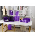 Corbeille à papier Ecobin Violet