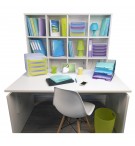 Corbeille à papier Ecobin Vert anis