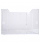 CASE SUPPLEMENTAIRE TRANSPARENTE FORMAT PAYSAGE / 36x327x213 mm