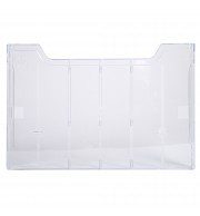 CASE SUPPLEMENTAIRE TRANSPARENTE FORMAT PAYSAGE / 36x327x213 mm