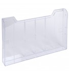 CASE SUPPLEMENTAIRE TRANSPARENTE FORMAT PAYSAGE / 36x327x213 mm