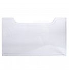 PLAQUE FINITION TRANSPARENTE FORMAT PAYSAGE / 6x327x18 mm