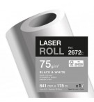 Papier pour traceur laser de Clairefontaine 2672C 841 mm x 175 m