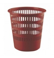 CORBEILLE A PAPIERS 16L AJOUREE - BORDEAUX