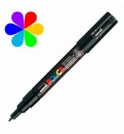 MARQUEUR PEINTURE POSCA POINTE FINE NOIR