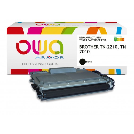 ARMOR CARTOUCHE LASER NOIRE COMP BROTHER TN2010 / TN2210 / K15465OW