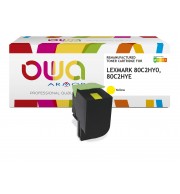 ARMOR CARTOUCHE LASER COMP LXM 80C2HY0 JAUNE / K15812OW