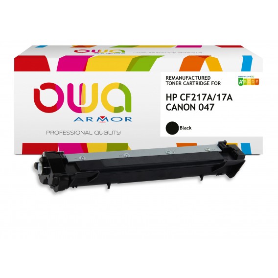 ARMOR CARTOUCHE LASER COMP HP CF217A NOIRE / K16027OW