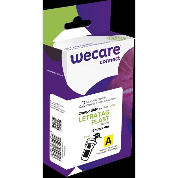 ARMOR LOT DE 2 RUBANS TITREUSE COMP DYMO 91202 / K80004