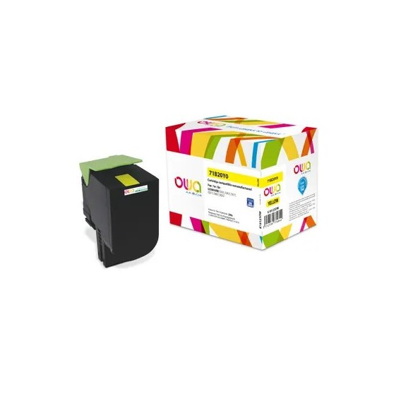 ARMOR CARTOUCHE LASER COMP LEXMARK 71B20Y0 JAUNE / K18123