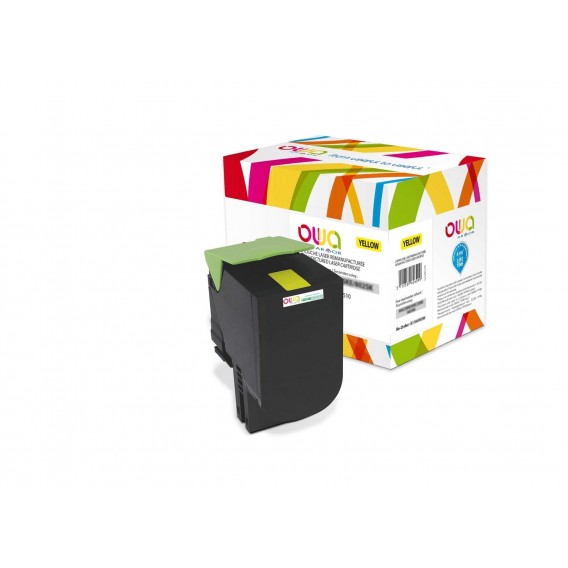 ARMOR CARTOUCHE LASER COMP LEXMARK 80C20Y0 JAUNE / K15652