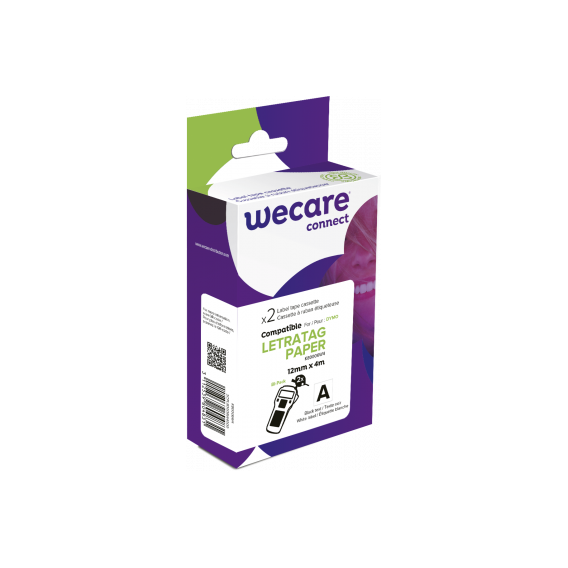 ARMOR LOT DE 2 RUBAN TITREUSE COMP DYMO 91200 / K80006