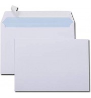 500 ENVELOPPES BLANCHES sans fenêtre C5 162 X 229mm AUTOADHESIVES