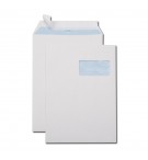 250 pochette à fenêtre blanches Green recyclé C4 229 x 324 mm