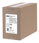 Boîte de 250 pochettes à fenêtre C4 229x324 blanches - GPV 533