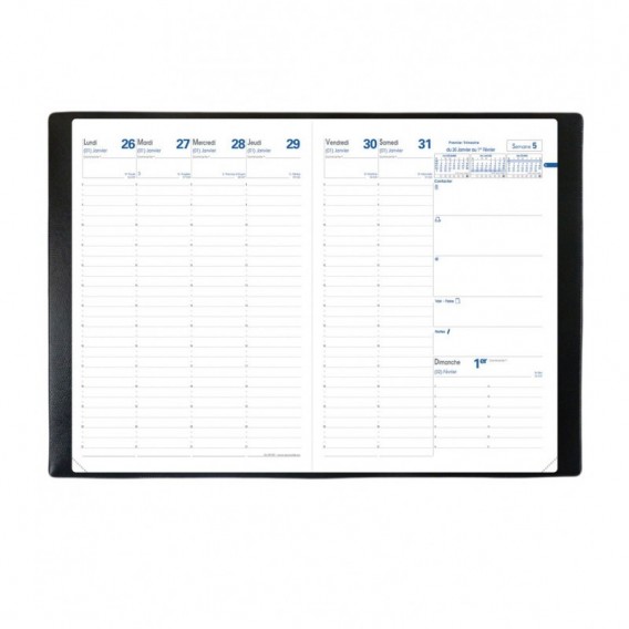 AGENDA SEMAINIER QUO VADIS SEMAINIER EU 09/09 21X29.7 CM