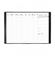AGENDA SEMAINIER EU 09/09 Format A4 QUO VADIS 1 semaine sur 2 pages