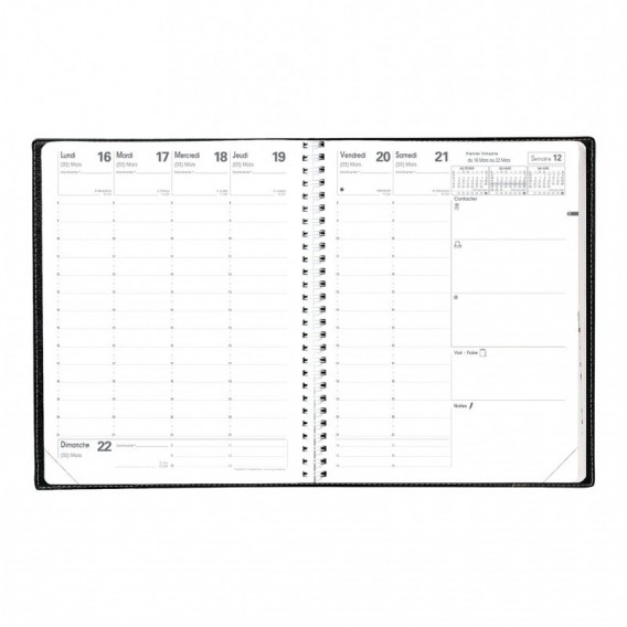 AGENDA SEMAINIER 25/26 QUO VADIS PRESIDENT SPIRALES SEPTEMBRE A SEPTEMBRE
