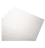 BOITE 50 FEUILLES PAPIER 170G 100% RECYCLE BLANC 210x297mm (A4)