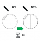 BALLON D'ASSISE ERGONOMIQUE GRIS