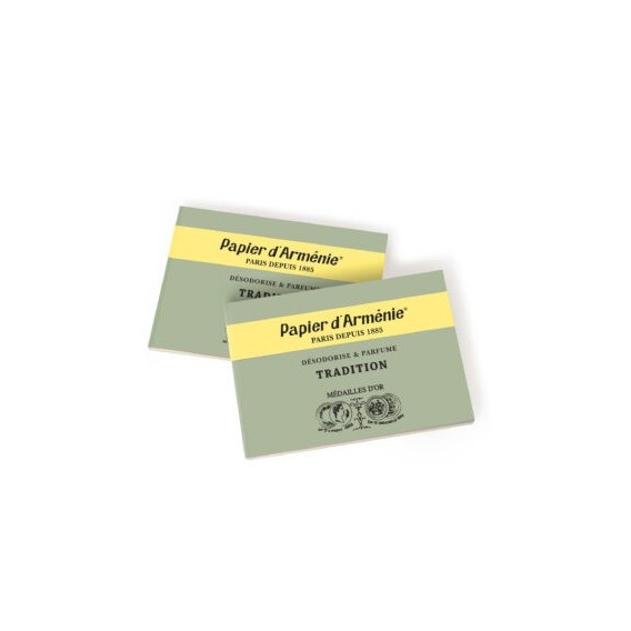 CARNET TRADITION PAPIER D'ARMENIE 36 BANDELETTES