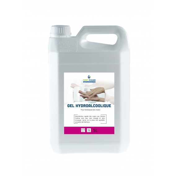 BIDON 5L GEL HYDROALCOOLIQUE