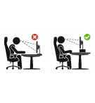 SUPPORT ECRAN EN FEUTRINE EFFECT