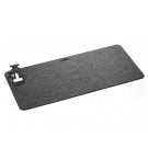 SOUS MAIN+ PORTE SMARTPHONE EN FEUTRINE EFFECT GRIS ANTHRACITE