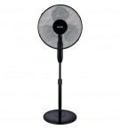 VENTILATEUR NOIR SUR PIED 40W