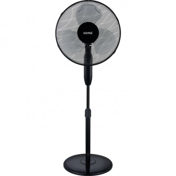 VENTILATEUR NOIR SUR PIED 40W