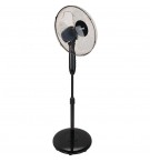 VENTILATEUR NOIR SUR PIED 40W