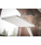 LAMPE ATTENZIA DESIGN A LED SUR SOCLE - BLANCHE