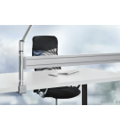 LAMPE ATTENZIA DESIGN A LED A PINCE - SILVER