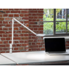 LAMPE ATTENZIA DESIGN A LED A PINCE - SILVER