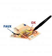 Stylo détecteur de faux billets
