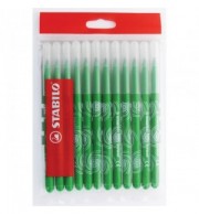 FEUTRE STABILO-POWER- VERT-POCHETTE DE 12