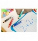 CRAYON EFFACABLE A SEC WITHEBOARD MARKER DRY POCH 4 ASS+TAILLE CRAYON