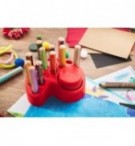 SET 15 STABILO WOODY 3 EN 1 + 1 TAILLE-CRAYON + 1 SUPPORT RANGEMENT