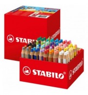 SCHOOLPACK 76 STABILO WOODY 3 EN 1 + 4 TAILLE-CRAYONS